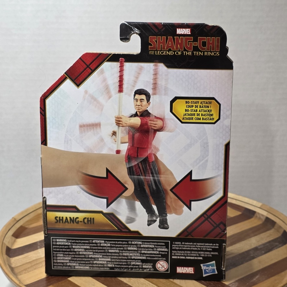 Marvel Hasbro Shang-Chi & The Legend of The Ten Rings Shang-Chi 6" Action Figure - Picture 4 of 4